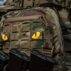 Нашивка Tiger Multicam/Yellow/GID M-Tac Laser Eyes Cut (пара) - изображение 6