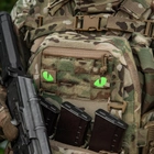 Нашивка Tiger Multicam/Green/GID M-Tac Laser Eyes Cut (пара) - изображение 6