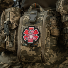 M-Tac нашивка Paramedic Медвідь (вишивка) Pink/Black - зображення 6