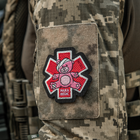 M-Tac нашивка Paramedic Медвідь (вишивка) Pink/Black - зображення 10
