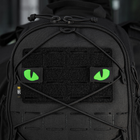 M-Tac нашивка Tiger Eyes Laser Cut (пара) Black/Green/GID - зображення 11
