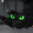 Нашивка Tiger M-Tac Laser Eyes Cut Black/Green/GID (пара) - изображение 14