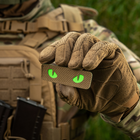 Нашивка M-Tac Laser Eyes Cut Coyote/Green/GID Cat - изображение 11