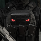 Нашивка Tiger M-Tac Laser Eyes Cut Black/Red/GID (пара) - изображение 15