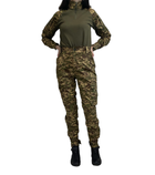 Женская военная тактическая рубашка Убакс L Хищник - зображення 4