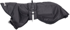 Płaszcz przeciwdeszczowy dla psów Back On Track Dog Rain Jacket With Lining Czarny 43 cm (7340041109854) - obraz 1