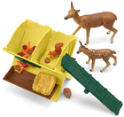 Ігровий набір із фігурками Schleich Farm World Feeding The Forest Animals (4059433709420) - зображення 5