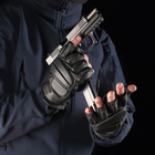 M-Tac рукавички безпалі шкіряні Assault Tactical Mk.1 Black M - зображення 6