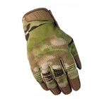 Тактические перчатки полнопалые с защитой Multicam XL - изображение 3