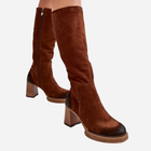 Жіночі чоботи Lemar Ceraxa 38 Темно-коричневі (5905677967432) - зображення 5