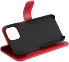 Etui z klapką RadiCover Radiation Protection Wallet Vegan Leather do Apple iPhone 13/14 Red (5712869102829) - obraz 3
