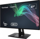 Monitor 27" ViewSonic VP2768a-4K VS17380 2xHDMI DP 2xUSB-A USB-B USB-C RJ45 - obraz 4