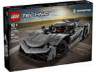 Zestaw klocków Lego Technic Szary hipersamochód Koenigsegg Jesko Absolut 801 element (42173) - obraz 1