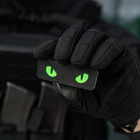 Нашивка M-Tac Laser Eyes Cut Cat Black/Green/GID - зображення 11