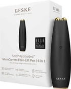 Микротоковая ручка для подтяжки лица GESKE MicroCurrent Face-Lift Pen 6 в 1 серый