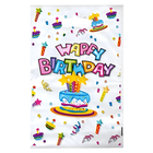 Подарункові Пакети Happy Birthday Торт Зі Свічками 16х25см 10шт | Білий