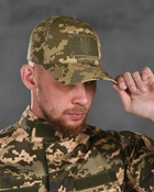 Тактичний статутний костюм 4в1 штани+кітель+кепка+ремінь M піксель (87481) - зображення 10