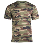 Камуфляжна футболка MIL-TEC T-Shirt Woodland S - зображення 1