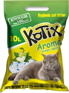 Наполнитель для кошачьего туалета Kotix Aroma Green Apple Силикагелевый впитывающий 3.5 кг (10 л) (6930095837479)