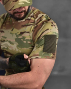 Тактический летний костюм 3в1 штаны+футболка+кепка XL мультикам (87430) - изображение 6