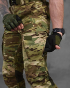 Тактический летний костюм 3в1 штаны+футболка+кепка M мультикам (87430) - изображение 9