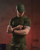 Тактична чоловіча паровідвідна футболка XL олива (87487) - зображення 4