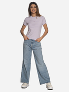 Koszulka damska bawełniana Tommy Jeans DW0DW17827-W06 S Fioletowa (8720646667949) - obraz 4