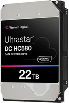 Жорсткий диск Western Digital Ultrastar DC HC580 WUH722422ALE6L4 22 TB, 3.5", SATA III (0F62785) - зображення 3