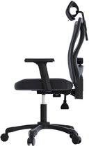 Biurowy fotel Gembird Onyx ergonomiczny Czarny (8716309129763) - obraz 5