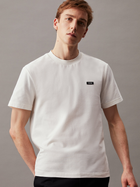 Koszulka męska bawełniana Calvin Klein K10K112528-YAH XL Kremowa (8720109244625) - obraz 1