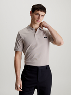 Koszulka polo męska Calvin Klein K10K111196-PAN M Beżowa (8720109257199) - obraz 1
