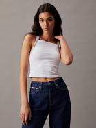 Топ жіночий Calvin Klein Jeans J20J223110-YAF XS Білий (8720109323245) - зображення 1