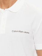 Koszulka polo męska Calvin Klein Jeans J30J325495-YAF M Biała (8720109355918) - obraz 3