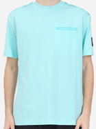 Koszulka męska bawełniana Calvin Klein Jeans J30J325215-CCP 2XL Błękitna (8720109363807) - obraz 1