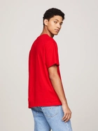 Koszulka męska bawełniana Tommy Jeans DM0DM18872-XNL 3XL Czerwona (8720645849858) - obraz 2