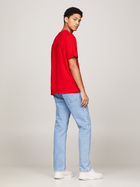 Koszulka męska bawełniana Tommy Jeans DM0DM18872-XNL XL Czerwona (8720645848356) - obraz 4