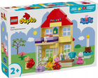 Zestaw klocków LEGO DUPLO Urodzinowy domek Peppy 59 elementów (10433) - obraz 1