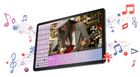 Tablet Lenovo Tab M11 10.95" Wi-Fi 4/128GB Luna Grey + Rysik (ZADA0024PL) - obraz 11