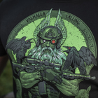 Тактическая M-Tac футболка Odin Night Vision Black черная 2XL - изображение 13