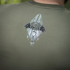 Тактическая M-Tac футболка Odin Light Olive олива 2XL - изображение 12