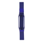 Ремешок для Xiaomi Mi Band 3 / 4 / 5 / 6 Milanese Loop Цвет Синий
