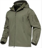 Куртка Soft Shell MAGCOMSEN тактична військова, колір Olive, 4296521225-M