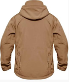 Куртка Soft Shell тактическая военная MAGCOMSEN, цвет Coyote , 6378551358-XL - изображение 4