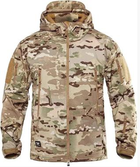Флисовая куртка Antarctica SoftShell, цвет мультикам, 78512452-XS - изображение 1