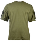 Футболка T-shirt MFH з кишенями Olive S - зображення 1