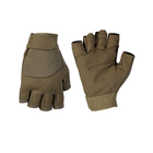 Рукавички тактичні MIL-TEC Army Fingerless Gloves Olive L - зображення 1