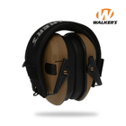 Активні навушники Walker's Razor Slim Original з патчами (коричневий) - зображення 4