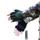 Перчатки тактические беспалые Mechanix MXK-2 Олива M - изображение 4