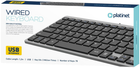 Клавіатура бездротова Platinet 2 in 1 K120W US Silver Black (PMK120WBS) - зображення 3
