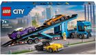 Zestaw klocków LEGO City Laweta z samochodami sportowymi 998 elementów (60408)